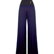 Panta Firenze maglina blu con baschina