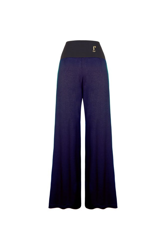 Panta Firenze maglina blu con baschina