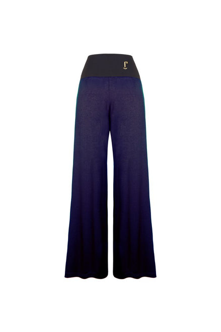 Panta Firenze maglina blu con baschina