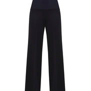 Panta Firenze lurex nero con baschina