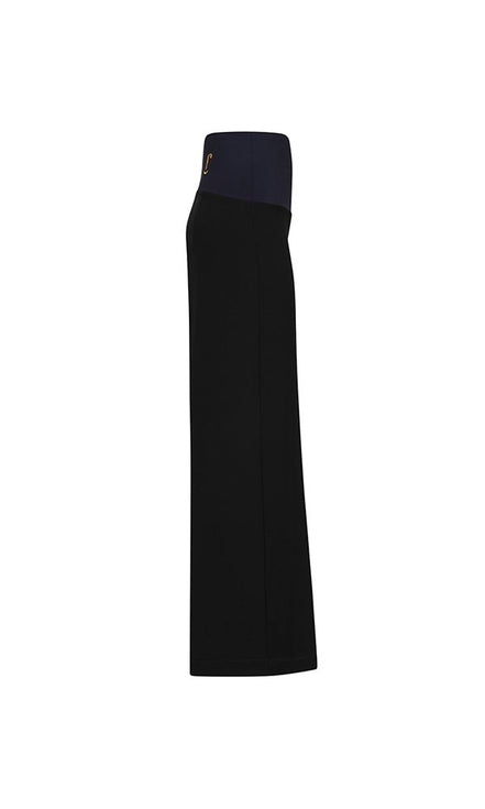 Panta Firenze crepe cady nero