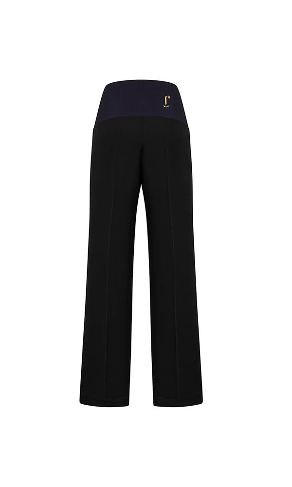 Panta Firenze Cady nero con baschina