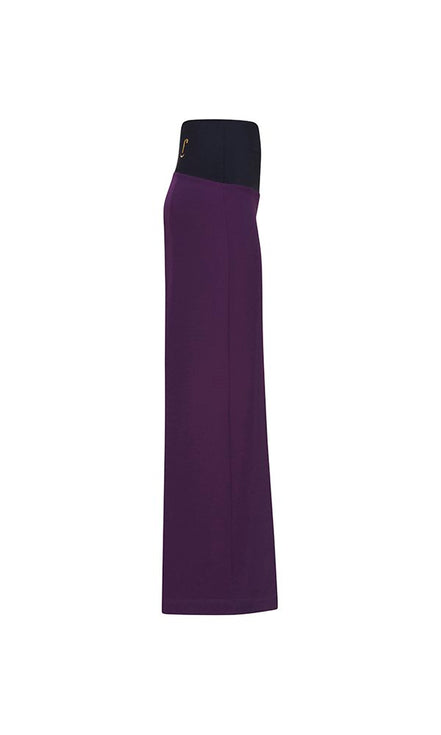 Panta Firenze cady viola con baschina