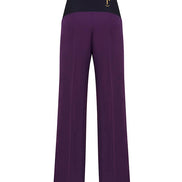Panta Firenze cady viola con baschina