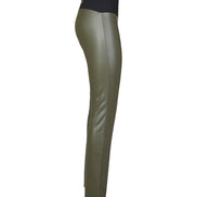 Panta Paris ecopelle fango con baschina
