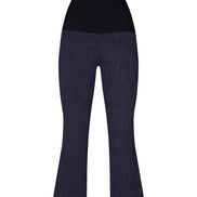 Panta Salina blu jeans in punto Milano di cotone