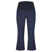 Panta Salina in punto milano cotone navy