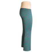 Panta Salina a trombetta jacquard fantasia ciclamino