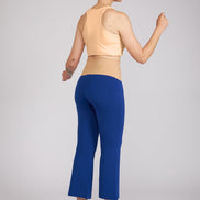 Panta Salina in jersey bluette