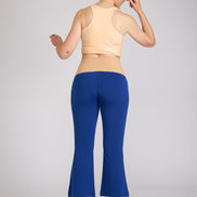 Panta Salina in jersey bluette