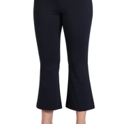 Panta Salina in punto milano cotone navy