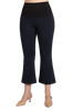 Panta Salina in punto milano cotone navy