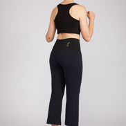 Panta Milano in punto milano cotone blu navy