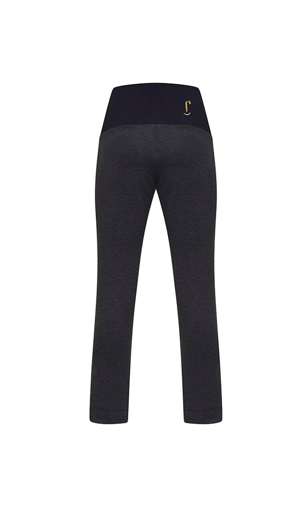 Audrey Trousers in Grey with Baschina Waistband
