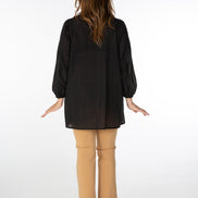 Panta Audrey cotone beige con baschina