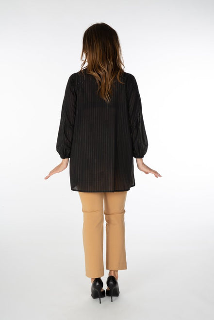 Panta Audrey cotone beige con baschina