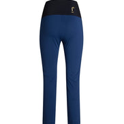 Panta Audrey cotone blu chiaro con baschina