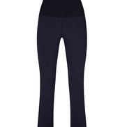 Panta Audrey punto milano cotone navy