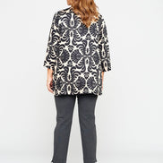 Audrey Trousers in Grey with Baschina Waistband