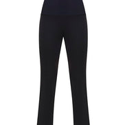 Panta Audrey lurex nero con baschina