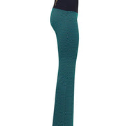 Panta Audrey spina verde con baschina