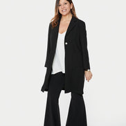 London Trousers in Black with Baschina Waistband