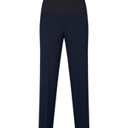 Panta Torino crepe cady blu