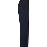 Panta Torino crepe cady blu