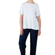 Maglia Mina in jersey bianca