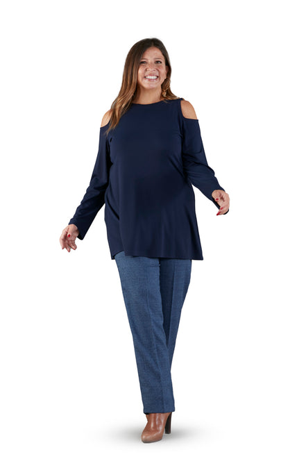 Panta Torino scozzese galles blu con baschina