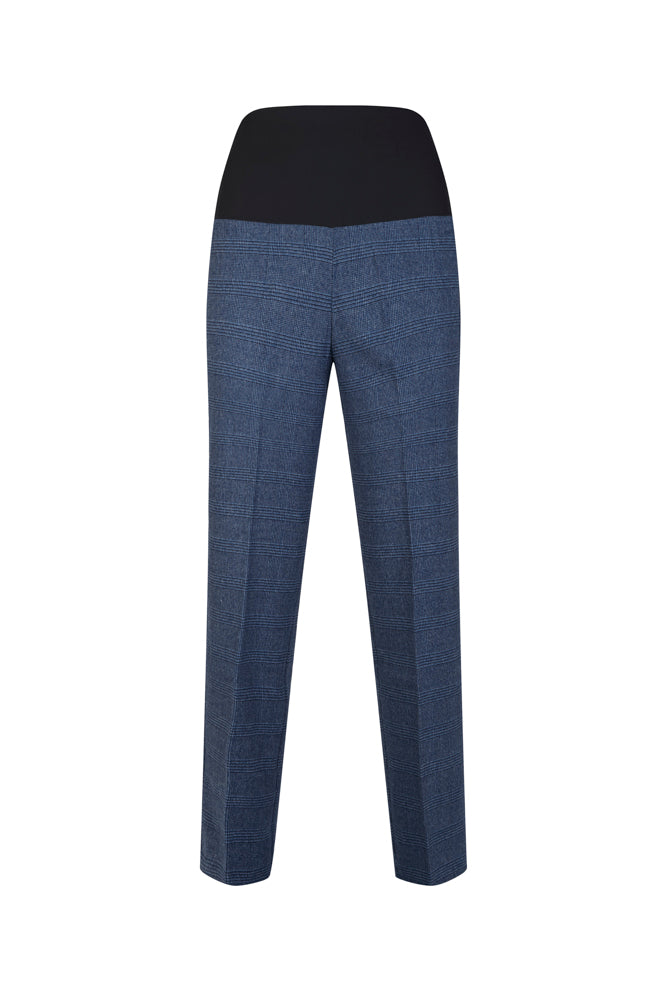 Panta Torino scozzese galles blu con baschina