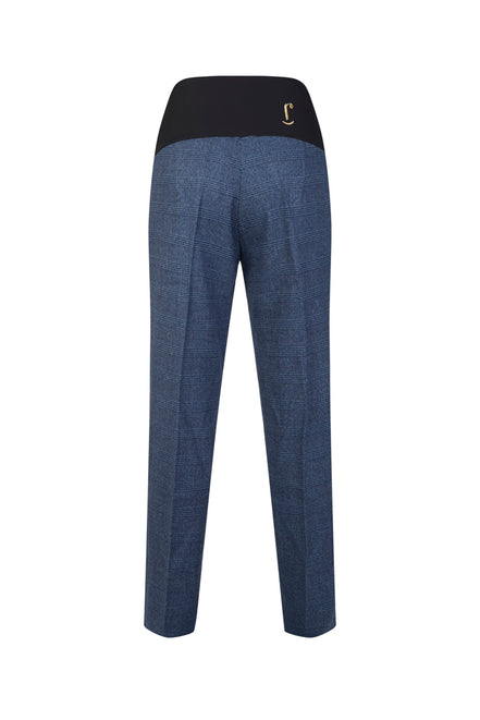 Panta Torino scozzese galles blu con baschina