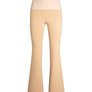 Panta Milano cotone beige con baschina