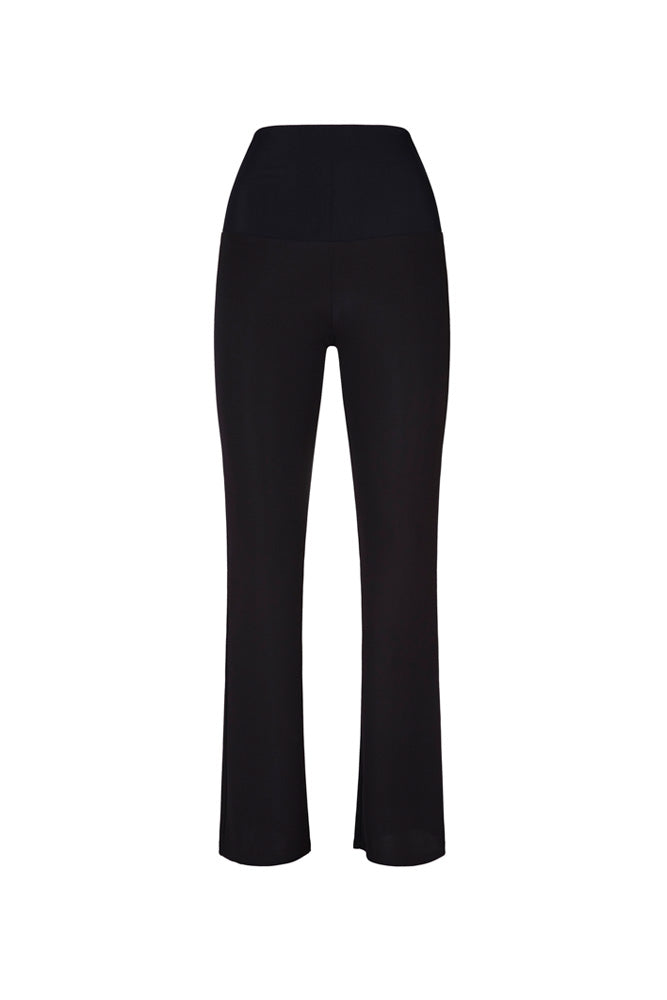 Panta Milano fluido nero con baschina