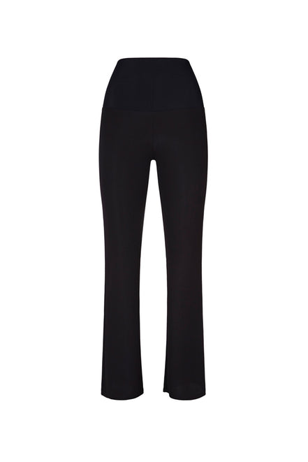 Panta Milano fluido nero con baschina