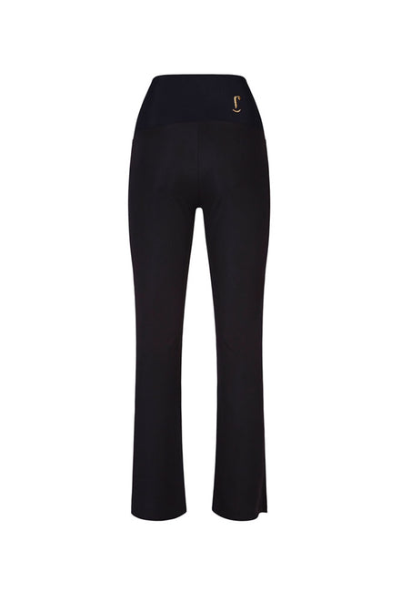 Panta Milano fluido nero con baschina
