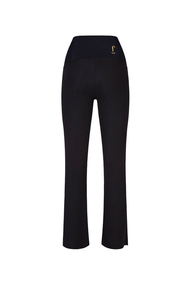 Panta Milano fluido nero con baschina