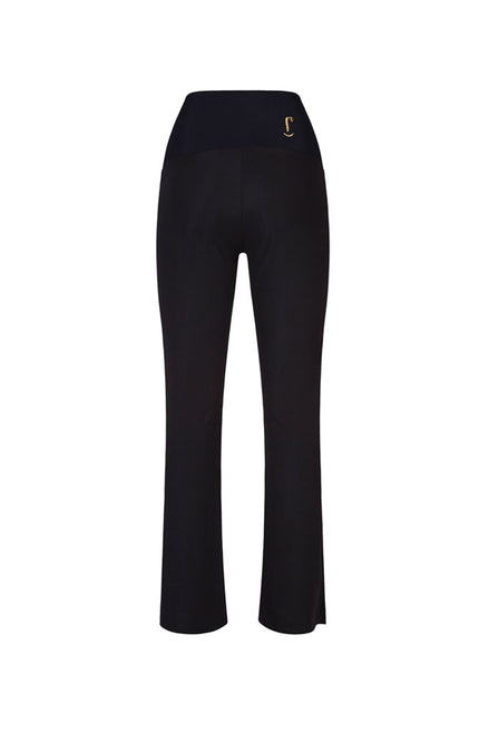 Panta Milano fluido nero con baschina