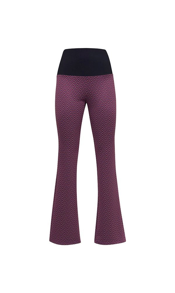 Panta Milano spina viola con baschina