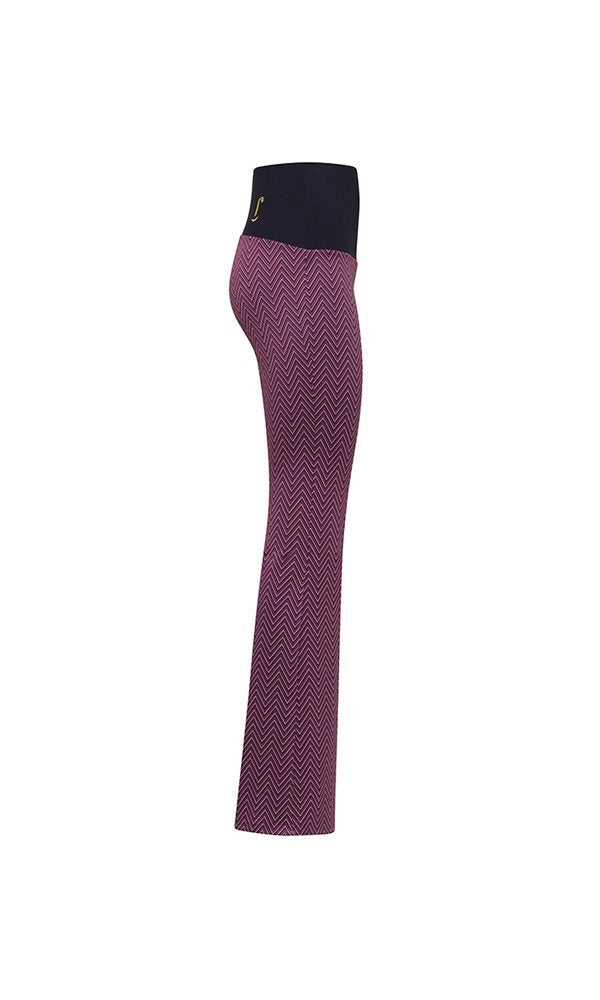 Panta Milano spina viola con baschina