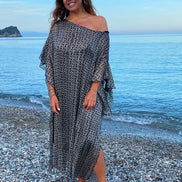 Ponza Dress in Printed Voile