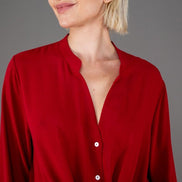 Camicia Vulcano Garza Rubino