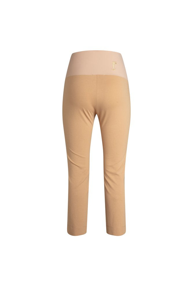 Panta BB cotone beige con baschina