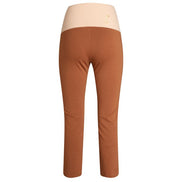 Panta BB cotone cuoio con baschina