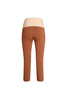 Panta BB cotone cuoio con baschina
