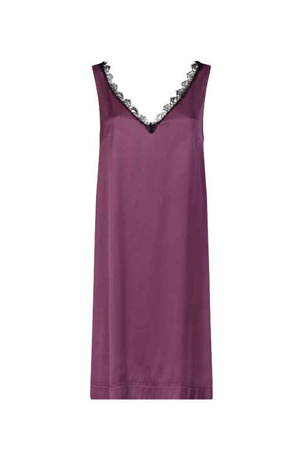 Abito Lace Nina prune