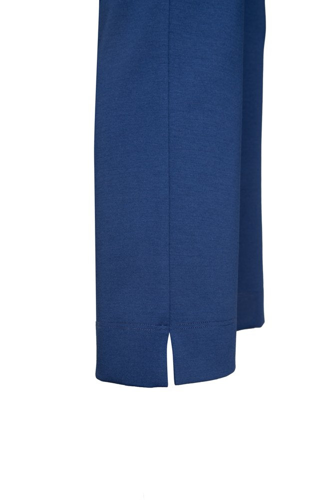 Panta BB cotone blu chiaro con baschina