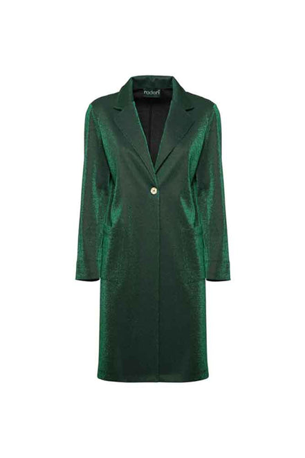 Giacca Procida lurex verde