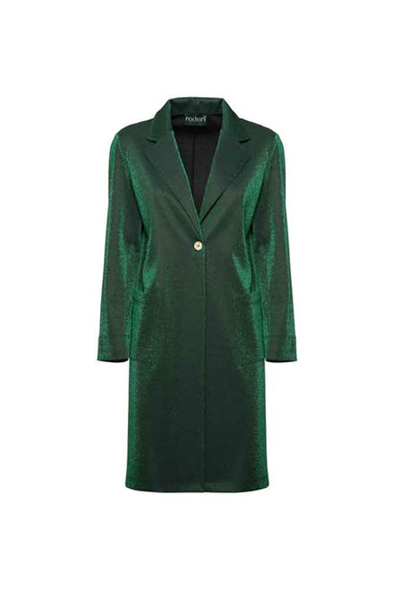 Giacca Procida lurex verde