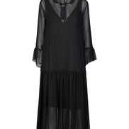 Abito Romantic Saint Tropez voile nero